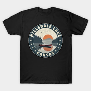 Hillsdale Lake Kansas Sunset T-Shirt